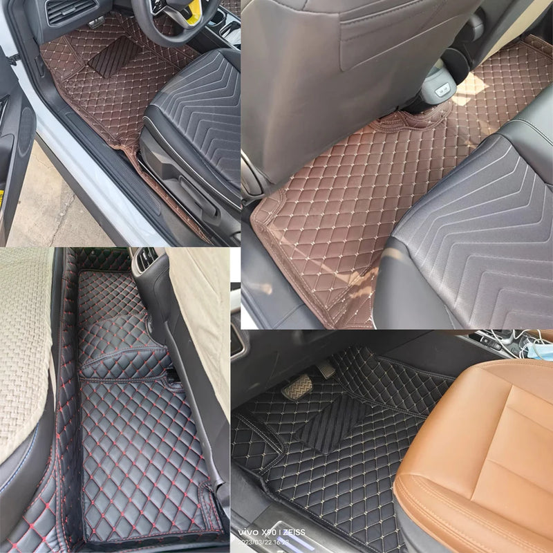 Personalizado À Prova D' Água Couro Car Floor Mats, 100% para BYD Dolphin 2021 2022 2023, Auto Acessórios, Driver Only Foot Pads