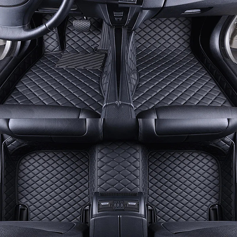 Personalizado À Prova D' Água Couro Car Floor Mats, 100% para BYD Dolphin 2021 2022 2023, Auto Acessórios, Driver Only Foot Pads