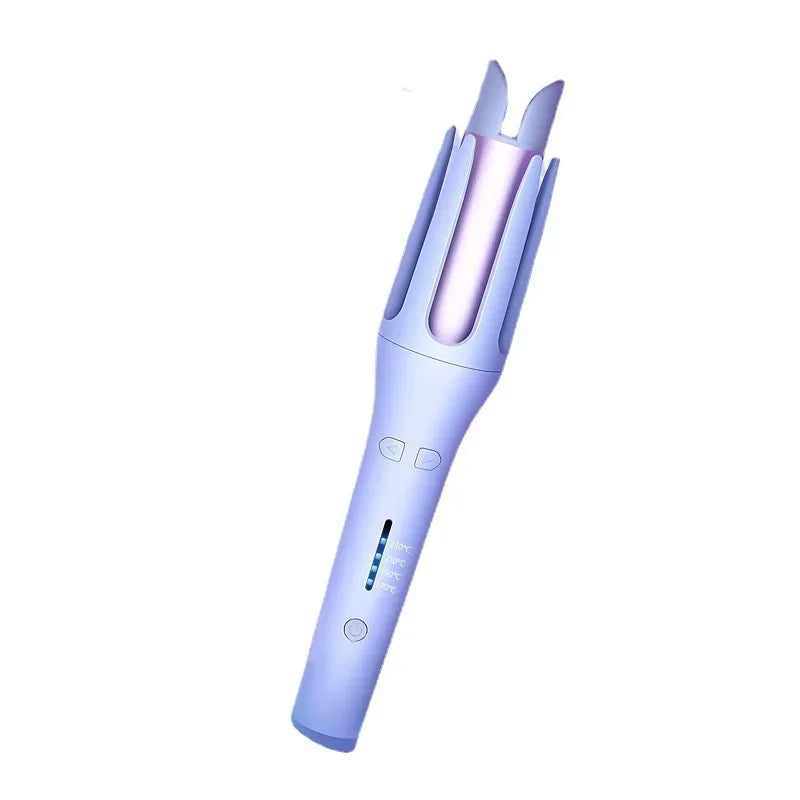 Automatic Hair Curler Stick, Ion Negativo, Modelador Cerâmico Elétrico, Aquecimento Rápido, Rotating Magic Curling Iron, Hair Care Styling Tool